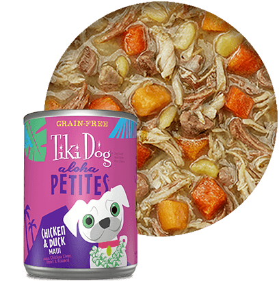 Tiki Dog Aloha Petites Chicken and Duck