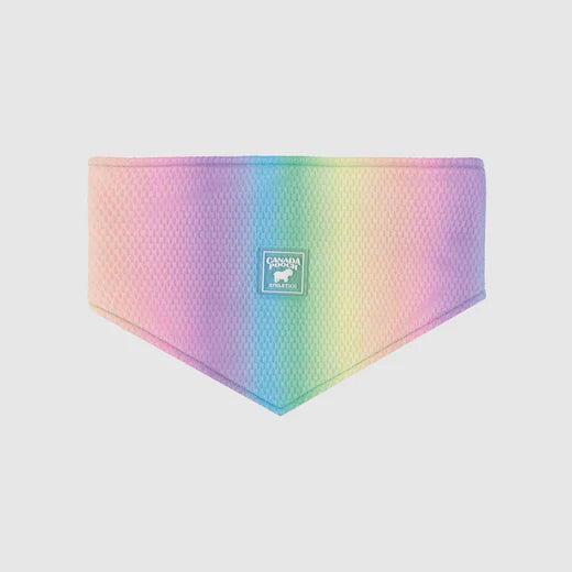 Canada Pooch Chill Seeker Bandana Rainbow