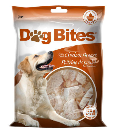 Dog Bites Freeze Dried Chicken Breast
