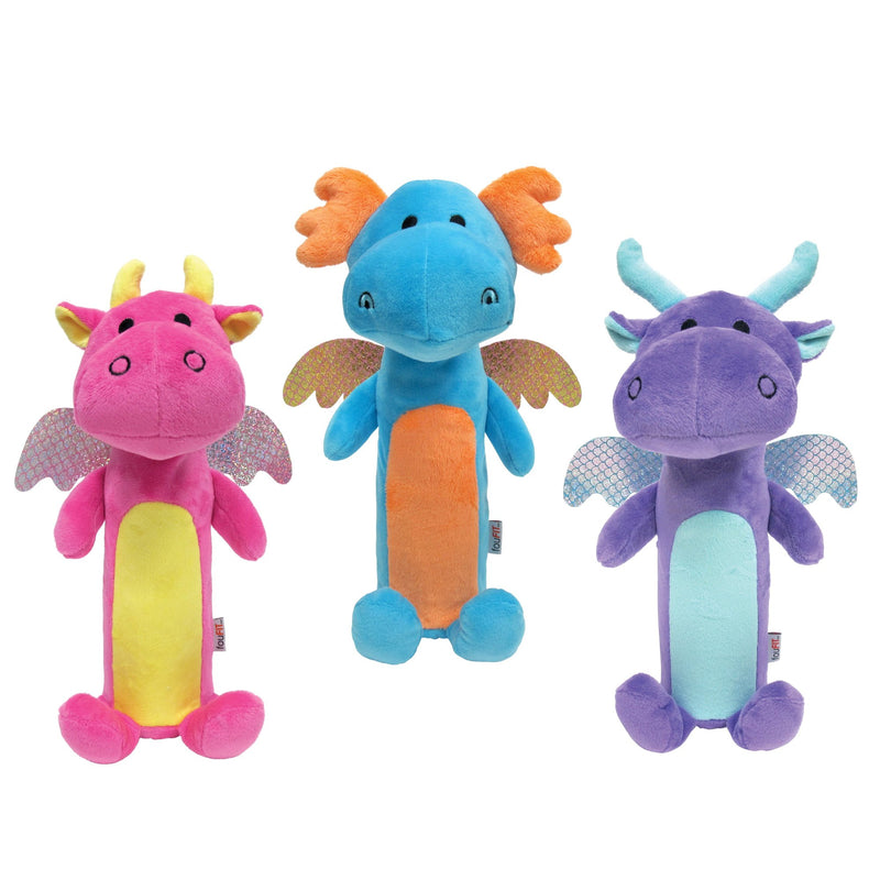 Dragon Plush Cruncher Dog Toys