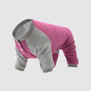Canada Pooch Frosty Fleece Sweatsuit Pink