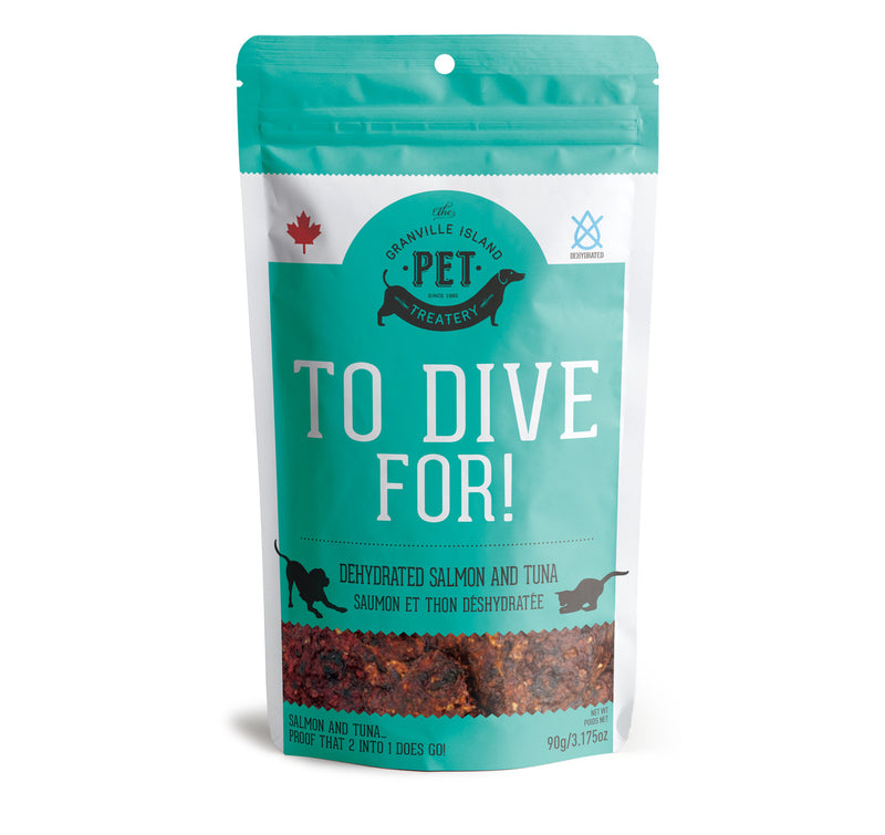 To Dive For! Dehydrated Wild Salmon and Tuna