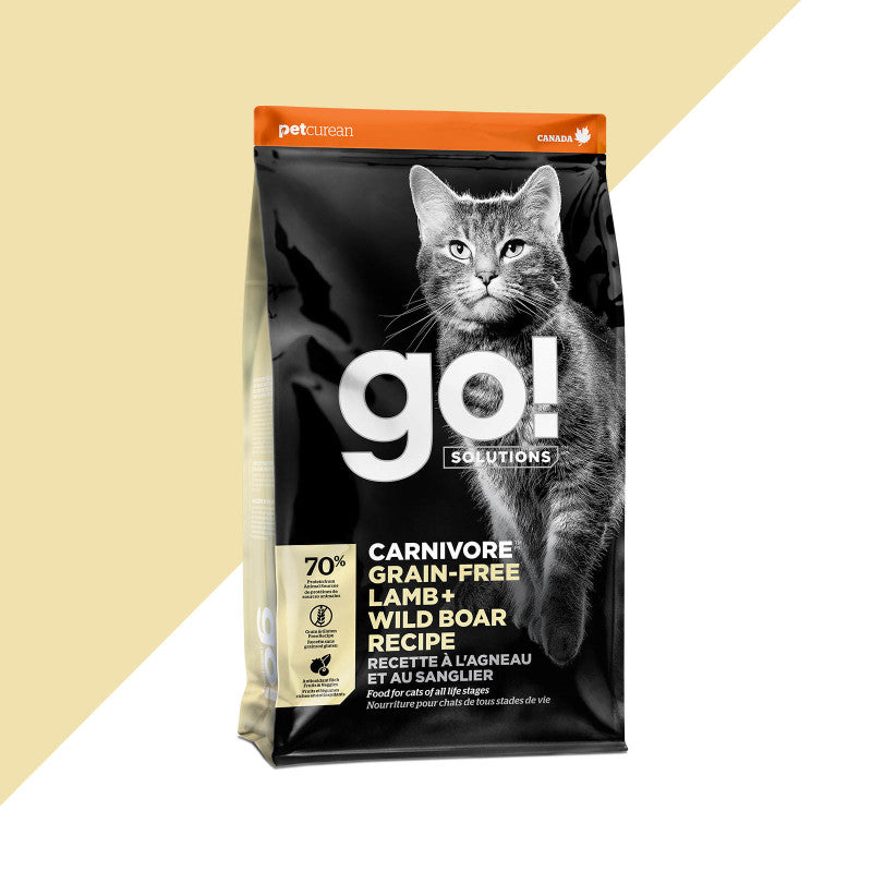 GO! Carnivore Grain-Free Lamb & Boar Cat Food