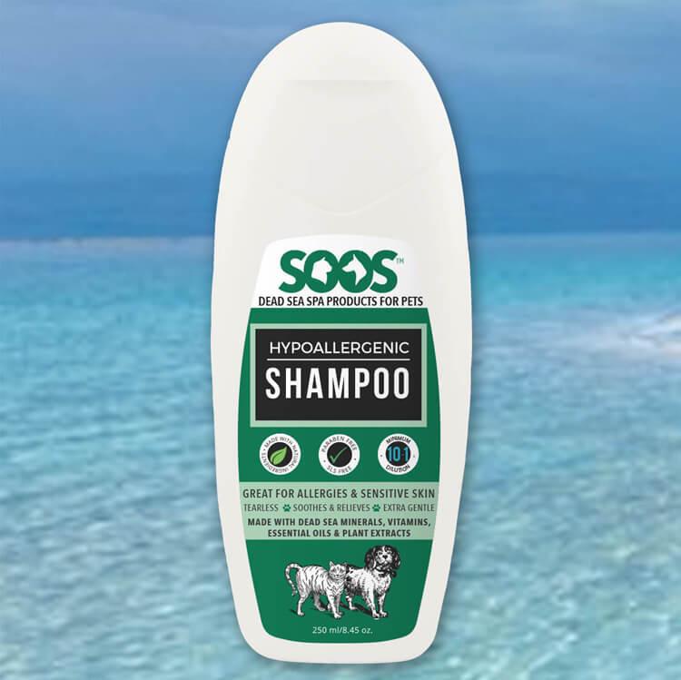 Soos Hypoallergenic Shampoo for Dogs and Cats