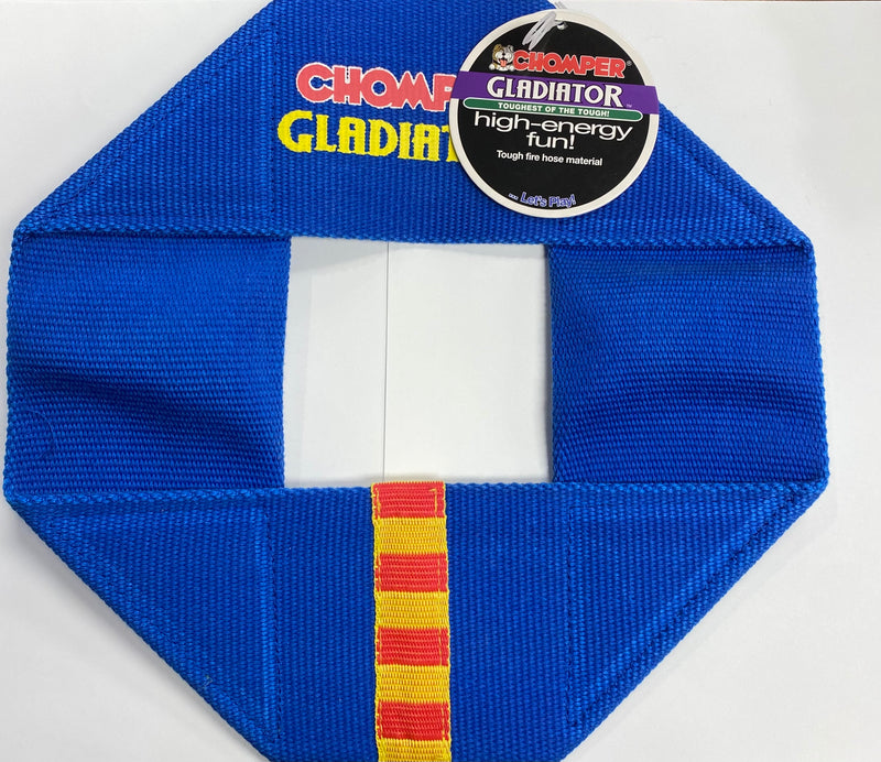 Chomper Gladiator Folded Ring Dog Toy