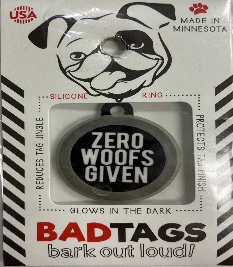 Bad Tags  (Zero woofs given)