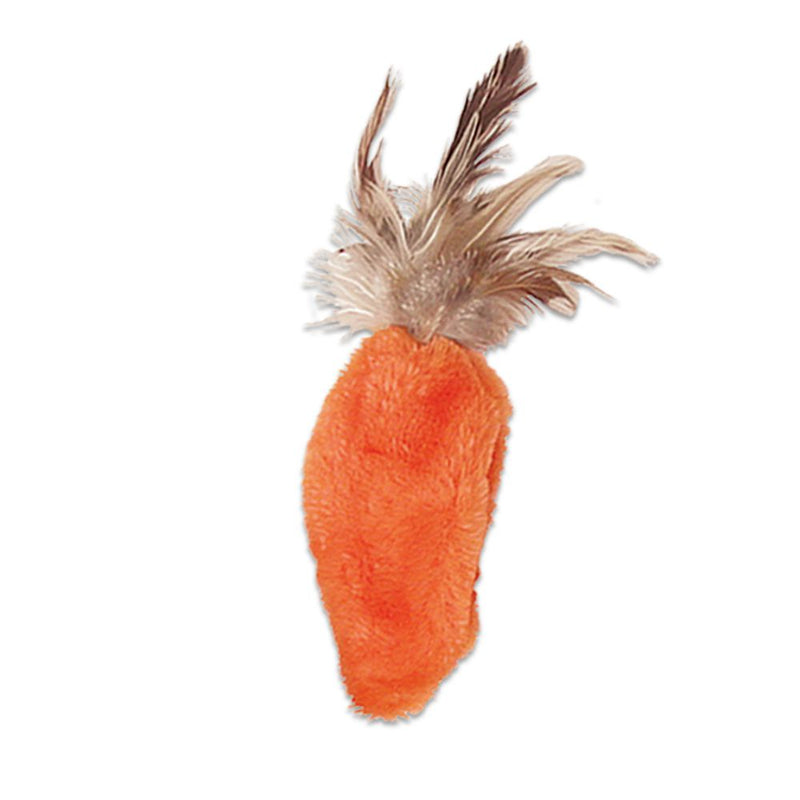 Kong Refillables Feather Carrot Cat Toy