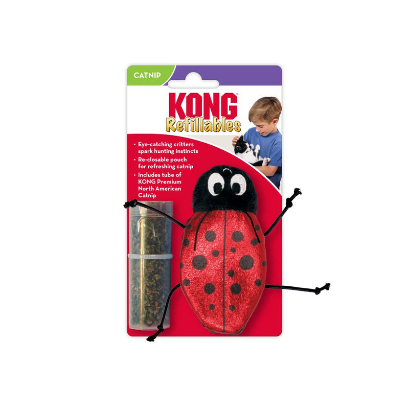 Kong Refillables Ladybug Cat Toy