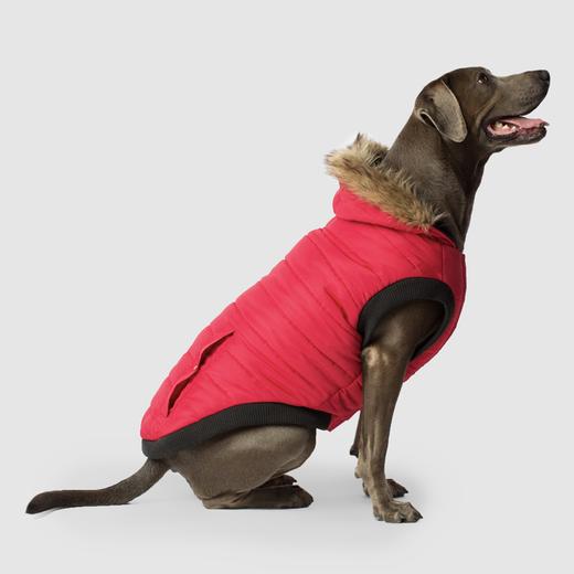 Canada Pooch North Pole Parka Red