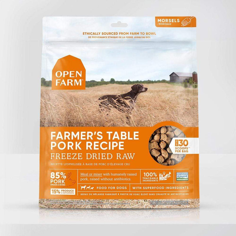 Open Farm Pork Freeze Dried Raw Dog Food