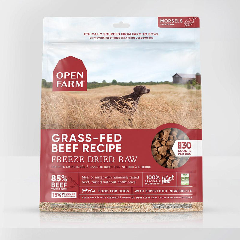 Open Farm Beef Freeze Dried Raw Dog Food