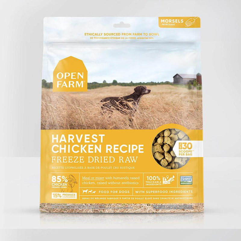 Open Farm Chicken Freeze Dried Raw Dog Food