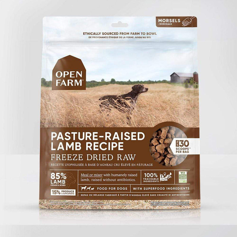Open Farm Lamb Freeze Dried Raw Dog Food