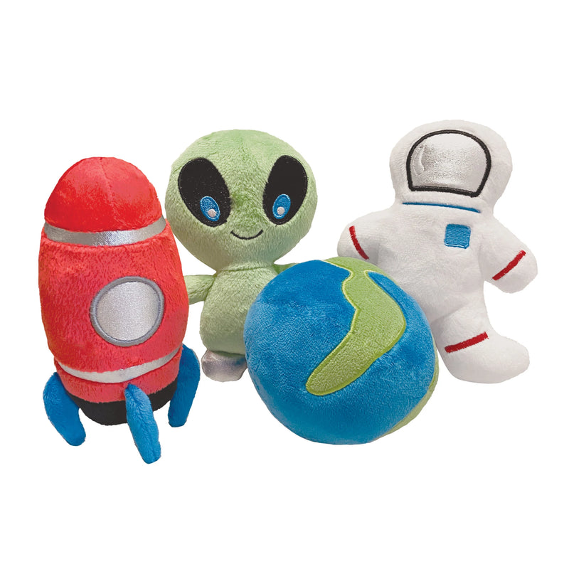 Outer Space Plushies Dog Toys