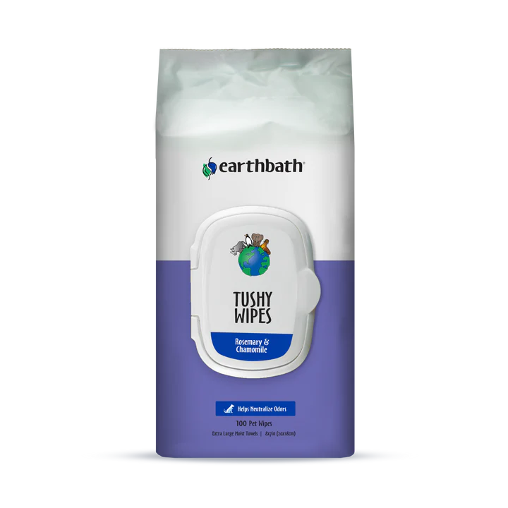 Earthbath Tushy Grooming Wipes
