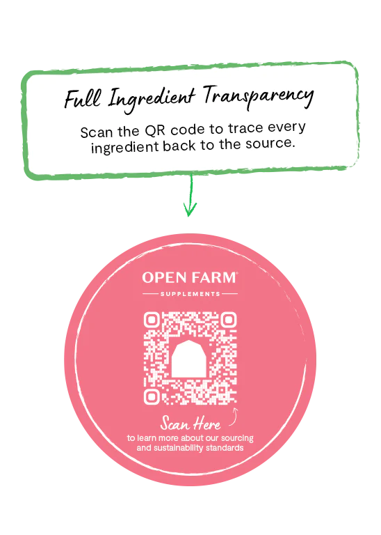 Open Farm Skin & Coat Supplement Chews for Dogs