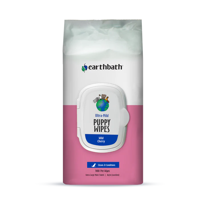 Earthbath Puppy Grooming Wipes
