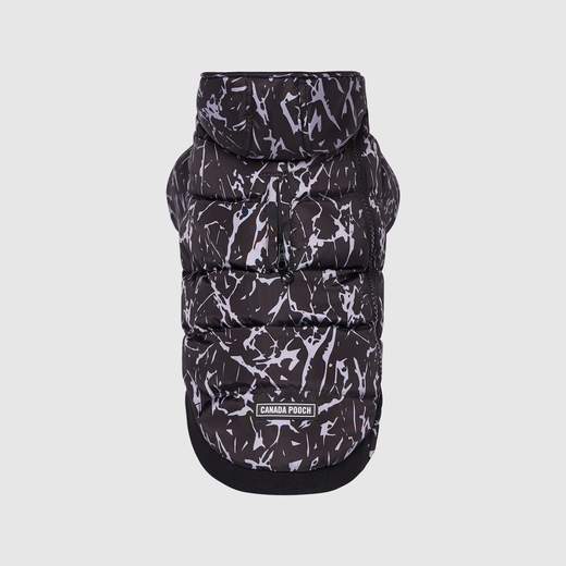 Canada Pooch Prism Puffer Black Crackle