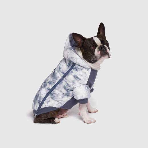 Canada Pooch Prism Puffer Grey Tie Dye