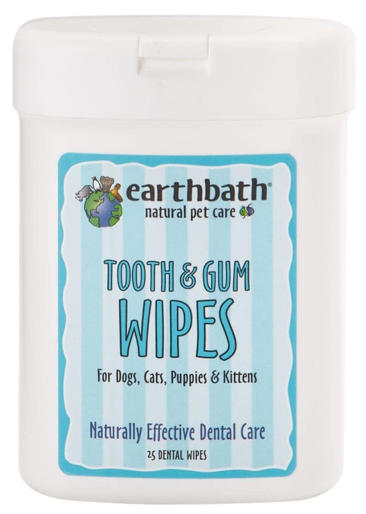 Earthbath Tooth and Gum Wipes