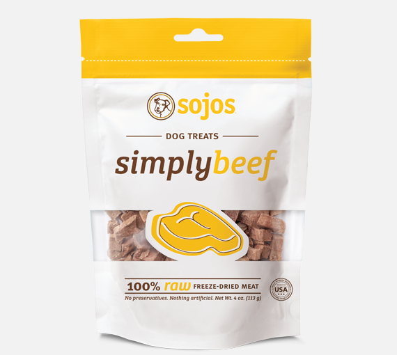 Sojos Simply Beef Dog Treats