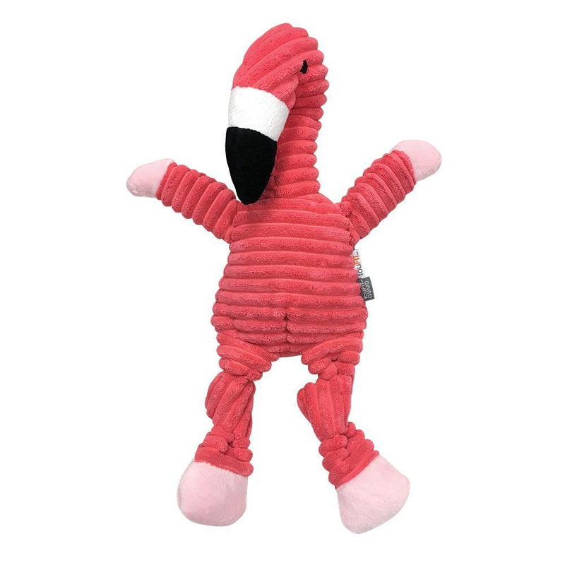 Flamingo Knotted Dog Toy