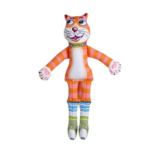 Socks Sneaky Cat Dog Toy