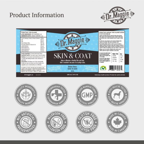 Dr. Maggie Skin & Coat For Dogs and Cats