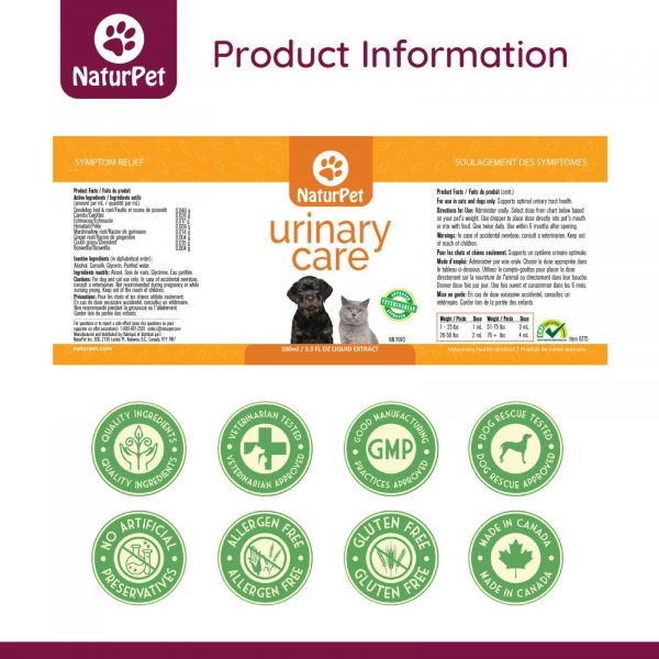 Naturpet Urinary Care For Dogs and Cats