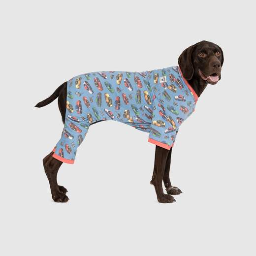 Canada Pooch Weekend Onesie Racecar