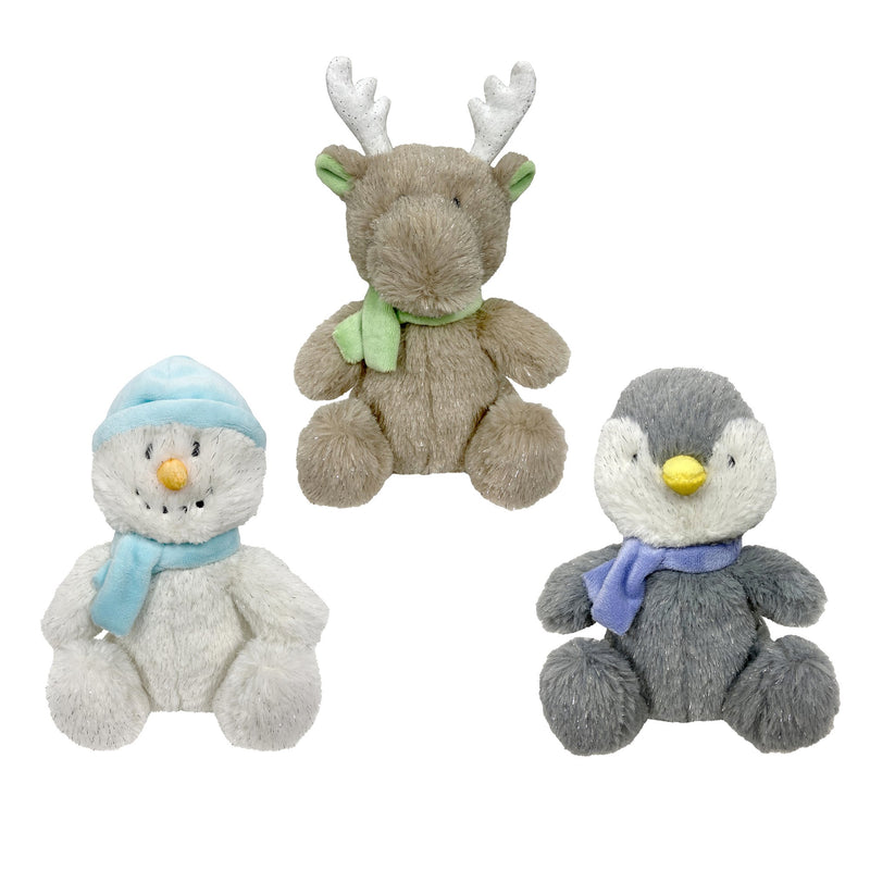 Winter Sparkle Plush Dog Toys