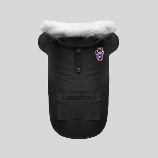 Canada Pooch Winter Wilderness Parka Black