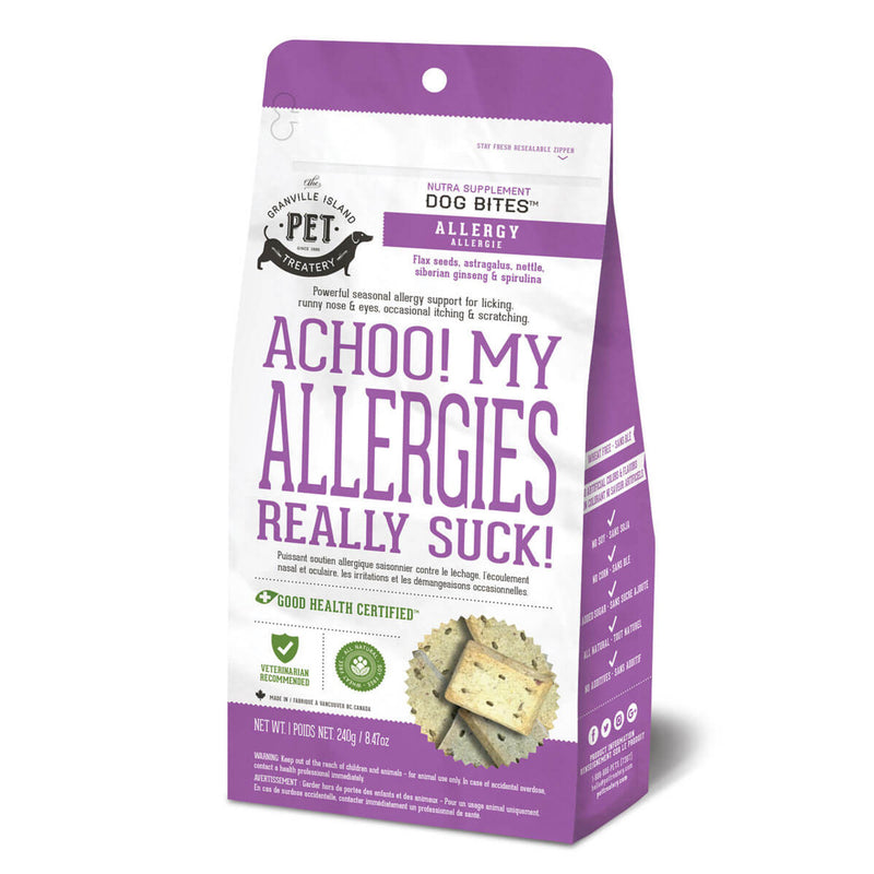 Achoo! My Allergies Really Suck! Allergy Supplement Dog Biscuits