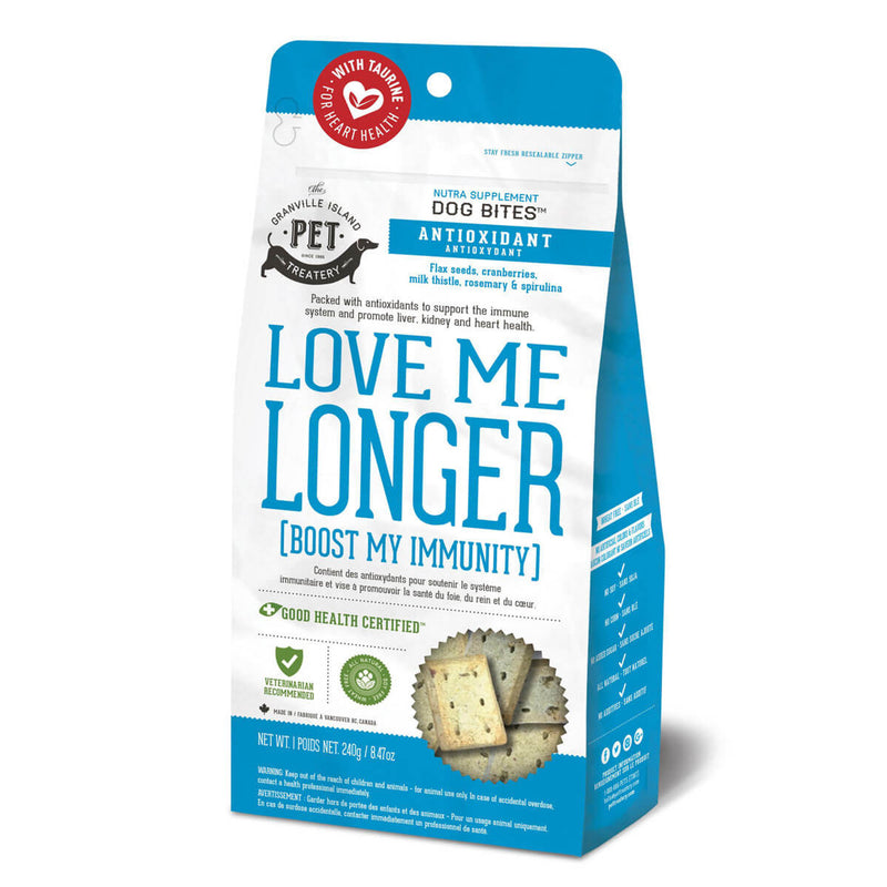 Love Me Longer (Boost My Immunity) Antioxidant Dog Biscuits