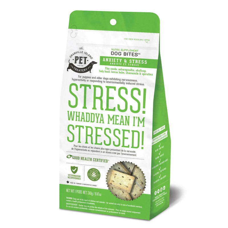 Stress! Whaddya Mean I'm Stressed! Calming and Anxiety Supplement Dog Biscuits