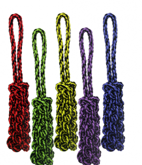 Rope Stick Tug Dog Toy 16"