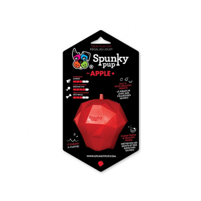 Spunky Pup Apple Dog Toy