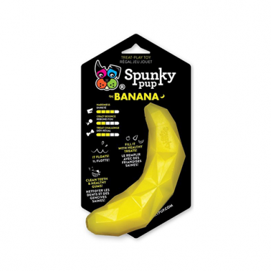 Spunky Pup Banana Dog Toy