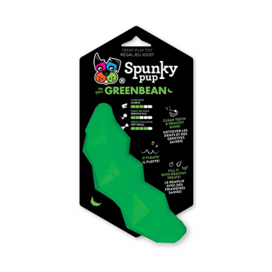 Spunky Pup Greenbean Dog Toy
