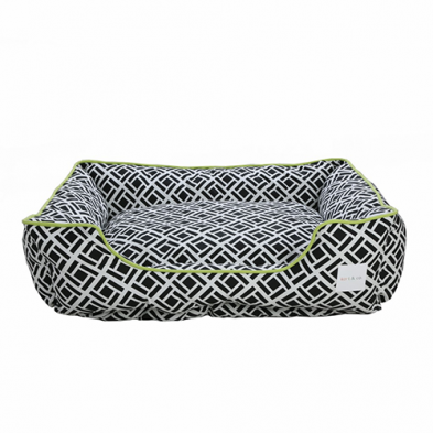 Grey and 2024 white dog bed