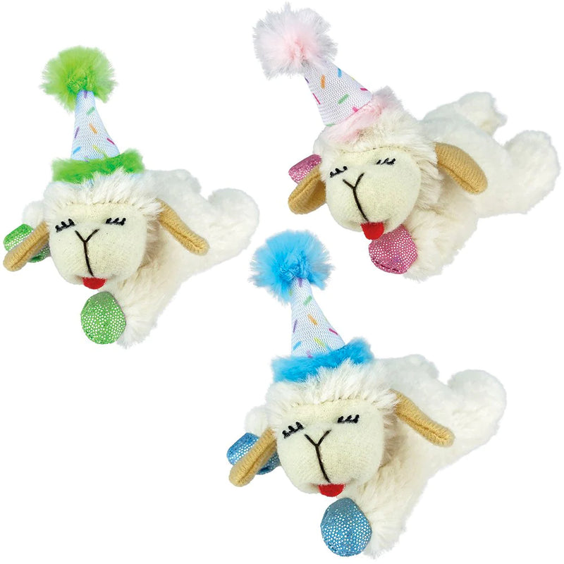 Lamb Chop Birthday Cat Toy