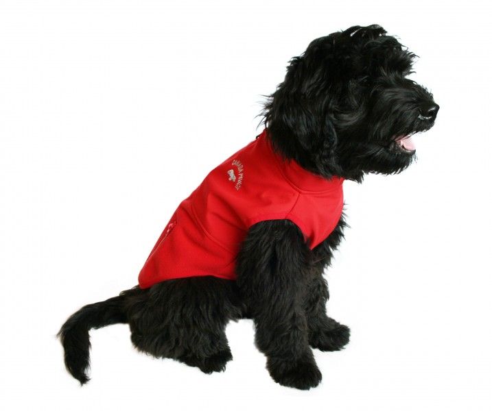 Canada Pooch Rocky Ridge Backzip Red