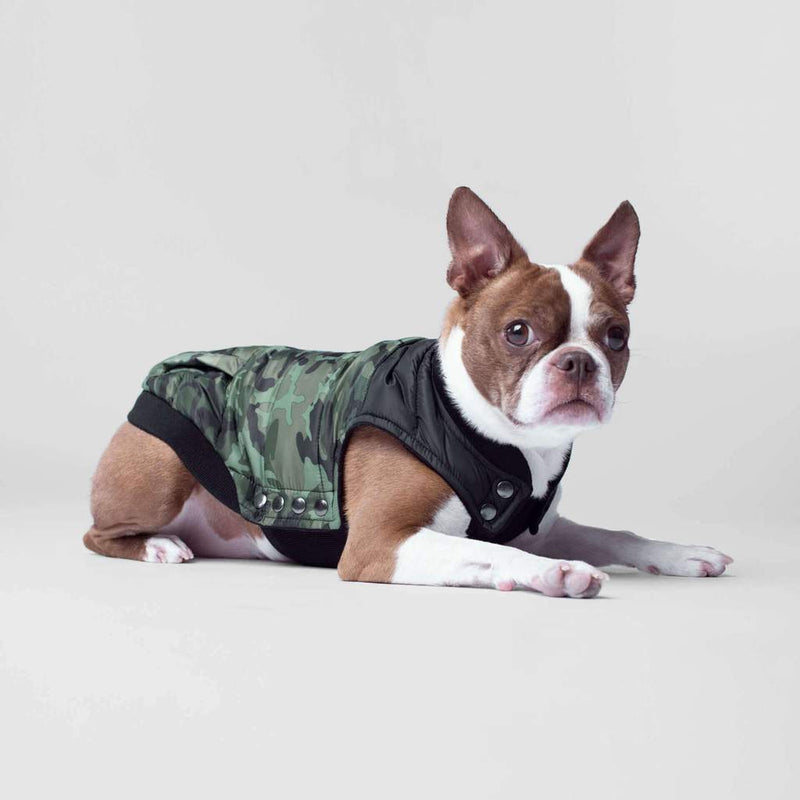 Canada Pooch Summit Stretch Vest Green Camo