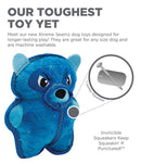 Outward Hound Seamz Raccoon Plush Dog Toy