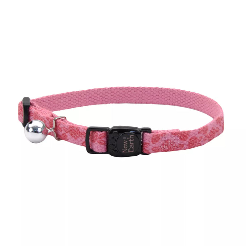 New Earth Soy Breakaway Cat Collar Rose with Roses