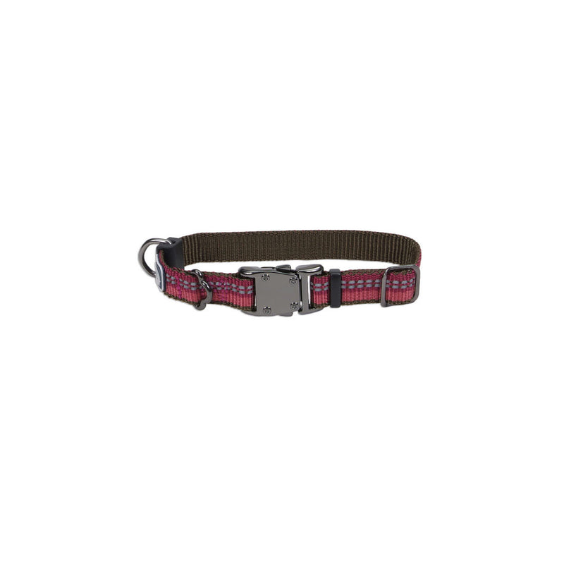 K9 Explorer Reflective Adjustable Dog Collar Berry