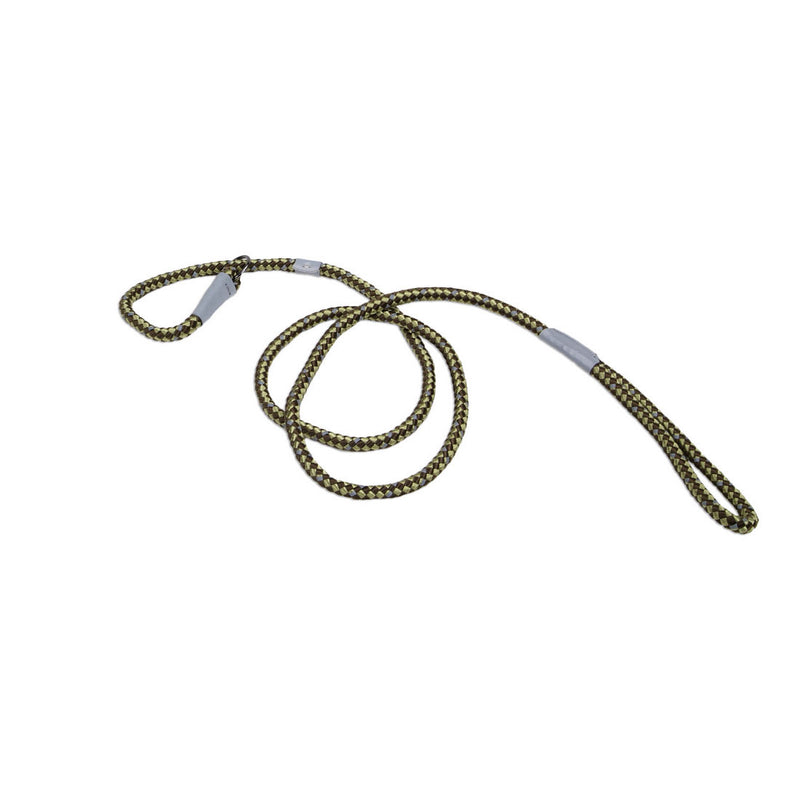 K9 Explorer Reflective Braided Rope Slip Dog Leash Fern