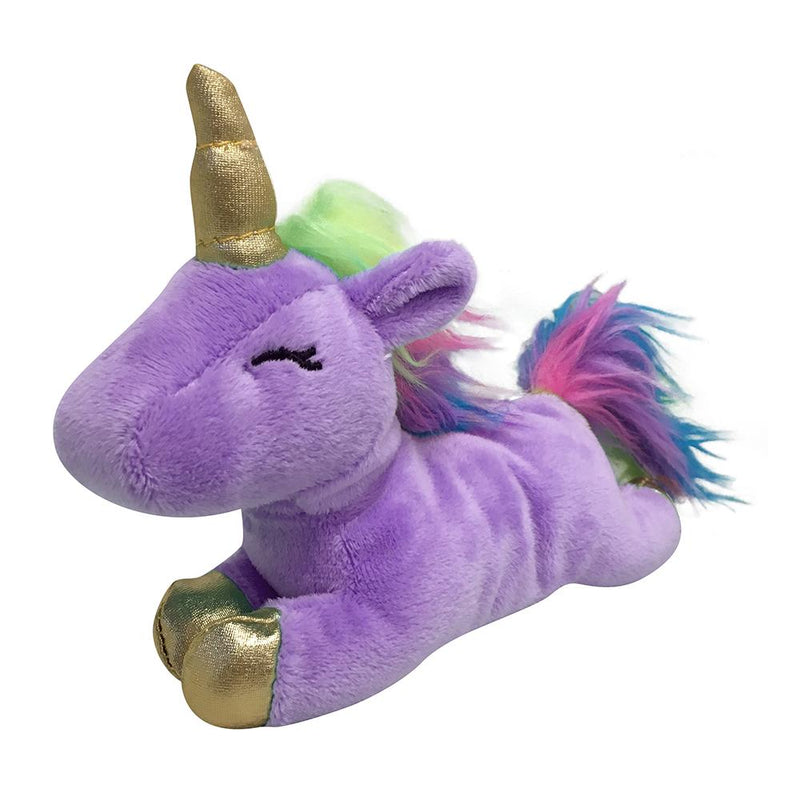 Foufou Dog Purple Unicorn Plush Dog Toy Jumbo