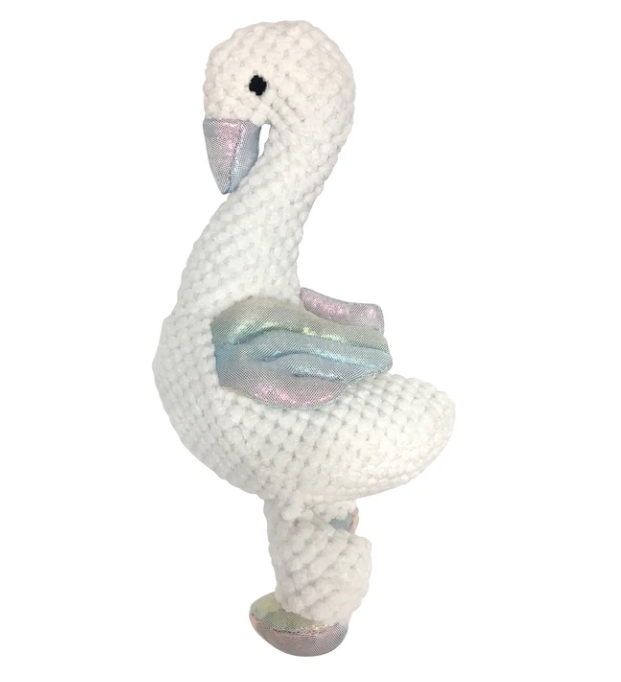 Under the Sea Knotted Swan Dog Toy
