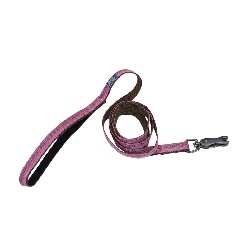 K9 Explorer Reflective Dog Leash with Scissor Snap Rosebud